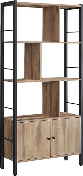 Библиотека Vasagle Caramel 154.5x74x30 см