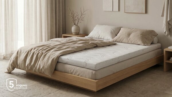 Топ матрак Antistress Silver от Sleepy 7 см