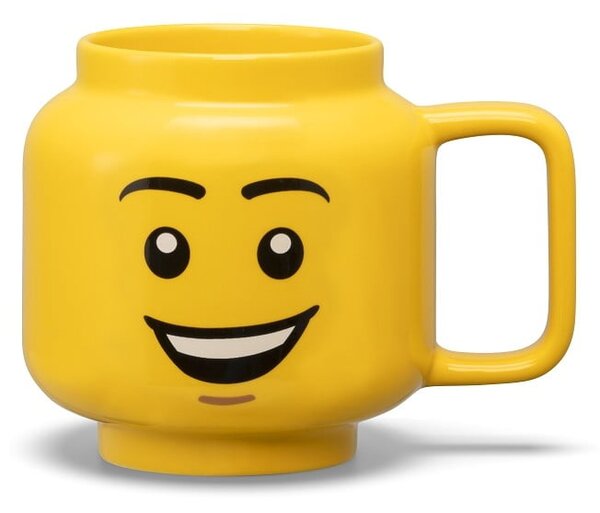 Жълта керамична бебешка чаша 530 ml Head - LEGO®