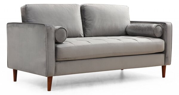 Диван за 2 места Jaber Сив 178x80 см