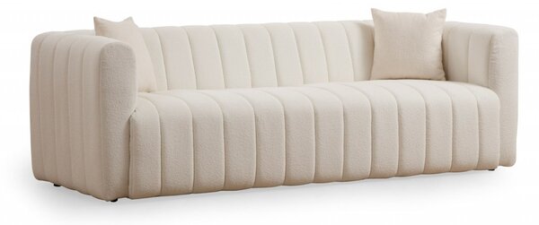 Диван за 3 места Сана Крем 230x80 см