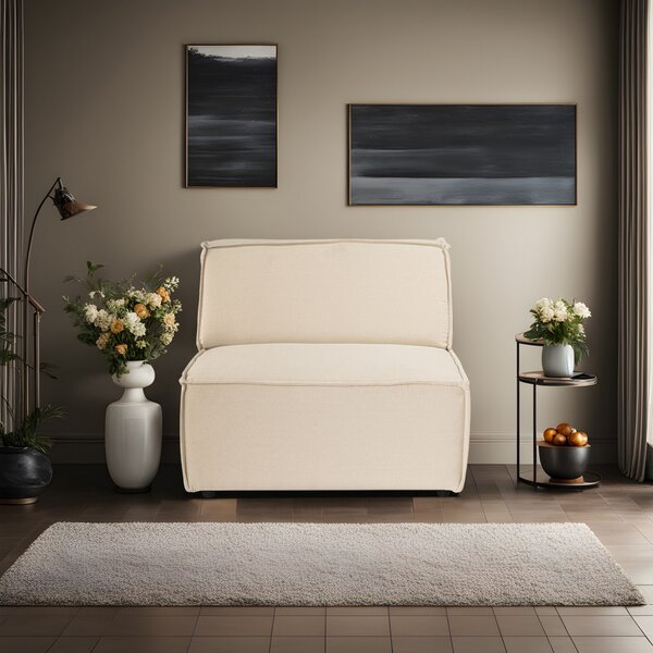 Диван за 2 места Сами Беж 105x75 см