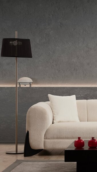 Диван за 3 места Дина Крем 255x75 см