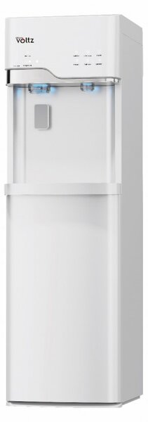 Диспенсър с ледогенератор Oliver Voltz OV51449G, 120-420W, 10°-90°C, Долно зареждане, Компресорно охлаждане, Бял