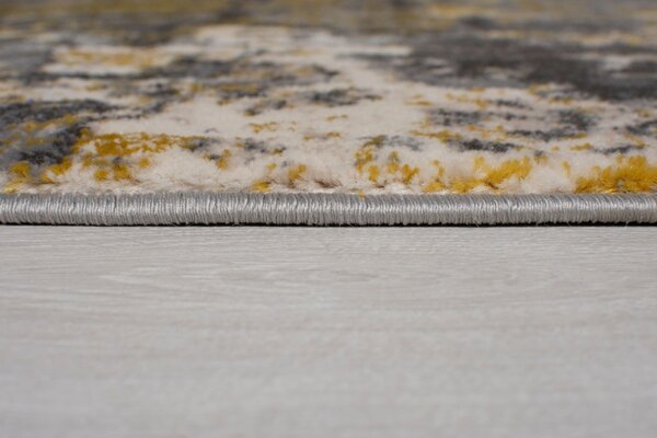 Килим Wonderlust Сив/Жълт Охра 120X170 см, Flair Rugs