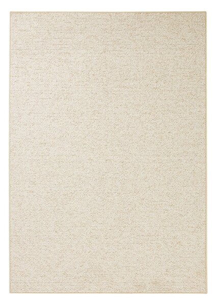 Кремав килим 60x90 cm Wolly – BT Carpet