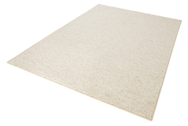 Кремав килим 60x90 cm Wolly – BT Carpet