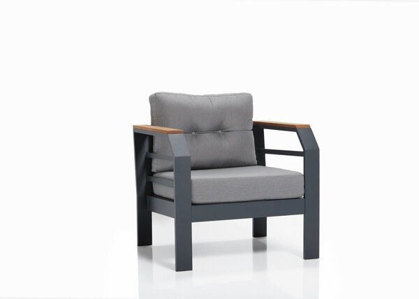 Комплект за градина Assento 211S Сив 67x137x77 см