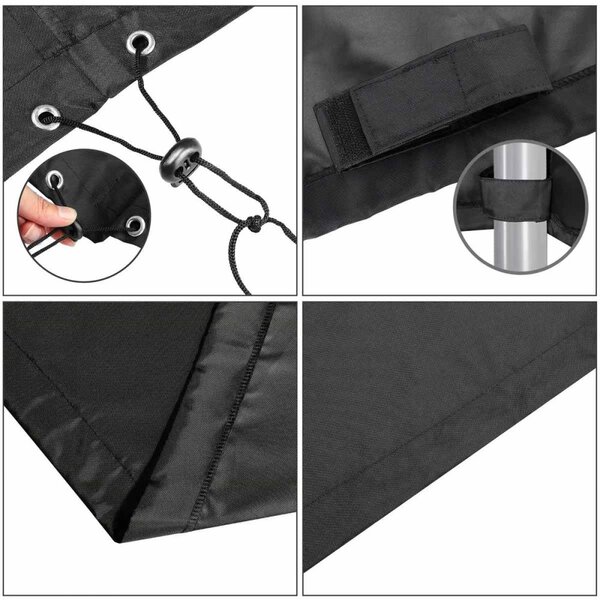 Градинска люлка CASARIA® синя, със защитен калъф KINGSLEEVE®