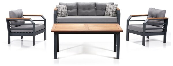Комплект за градина Assento 311M Сив 67x197x77 см