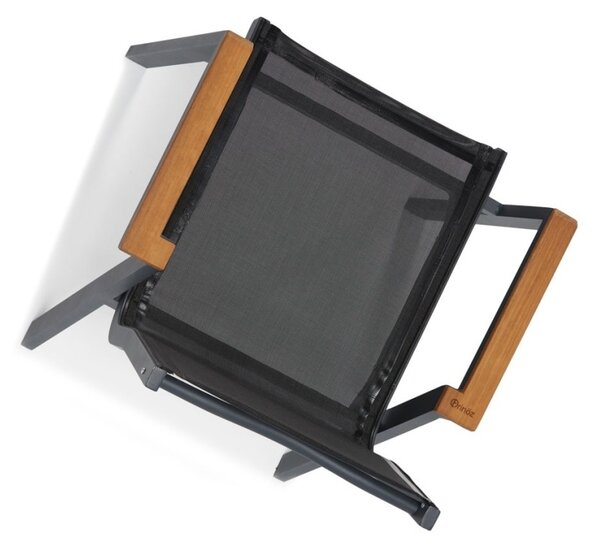 Комплект столове за градина (6 части) Ottowa Сив 57x90x63 см