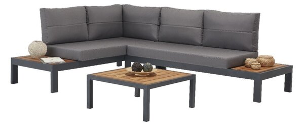 Комплект за градина Верона Дърво Многоцветен 258x184x85 см