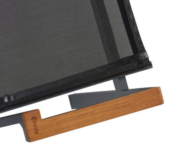 Комплект столове за градина (6 части) Ottowa Сив 57x90x63 см
