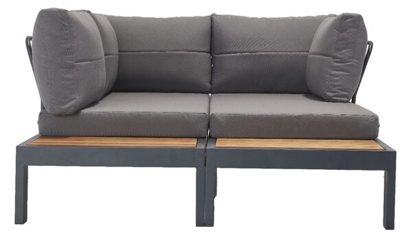 Комплект за градина Верона Дърво Многоцветен 258x184x85 см