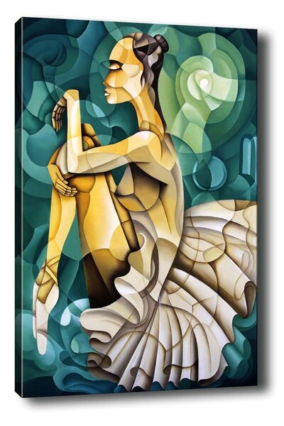 Геометрично изображение , 100 x 140 cm Ballerina - Tablo Center