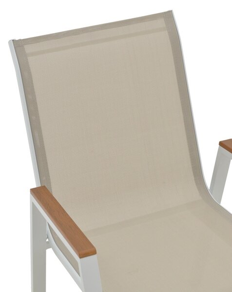 Стол за градина Азелия Беж 77x55x94 см