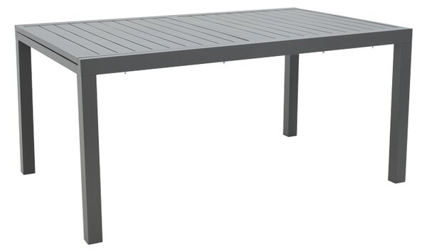 Комплект от 7 бр. градинска маса и столове Азелия-Лафла Сив 77x55x94 см