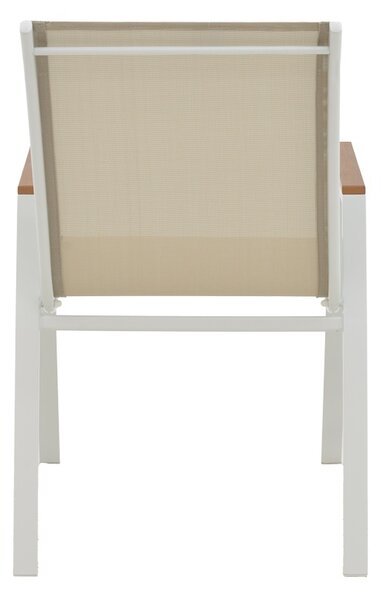 Стол за градина Азелия Беж 77x55x94 см