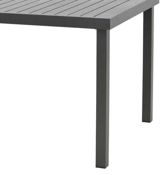 Херсон-Клитон Pako World Антрацит 150x80x74 cm, Комплект градинска маса и столове от 5 части Херсон-Клитон Pako World Антрацит 150x80x74 cm