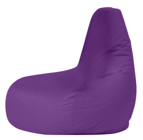Градински пухен фотьойл Drop Violet 80x80x33 см