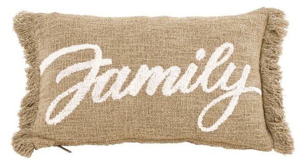 Декоративна възглавница 50x30 cm Cotton Slub Family - Tiseco Home Studio