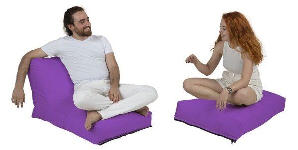 Градински пухен фотьойл Siesta Violet 180x55x40 см