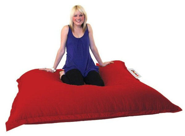 Градински пухен фотьойл Cushion Червен 100x100x20 см
