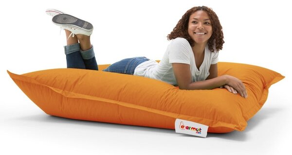 Градински пухен фотьойл Cushion Оранжев 100x100x20 см