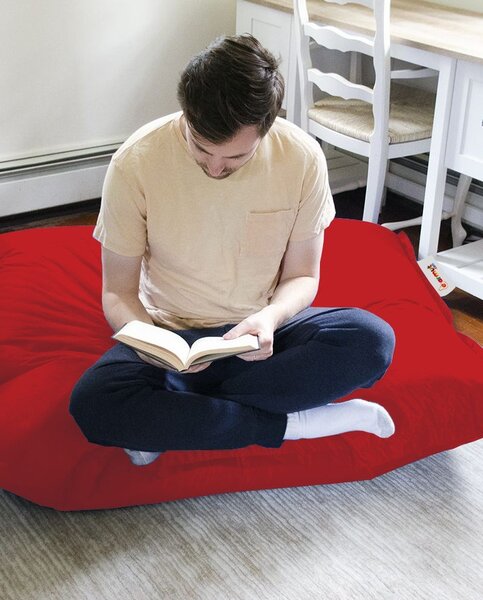 Градински пухен фотьойл Cushion Червен 100x100x20 см