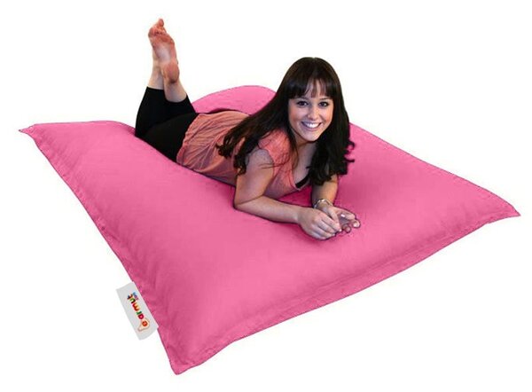Градински пухен фотьойл Cushion Розов 100x100x20 см