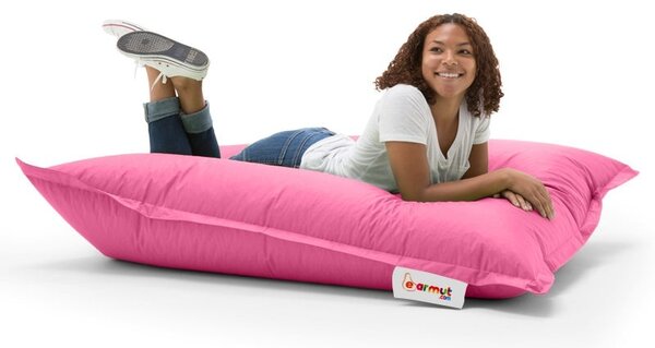 Градински пухен фотьойл Cushion Розов 100x100x20 см