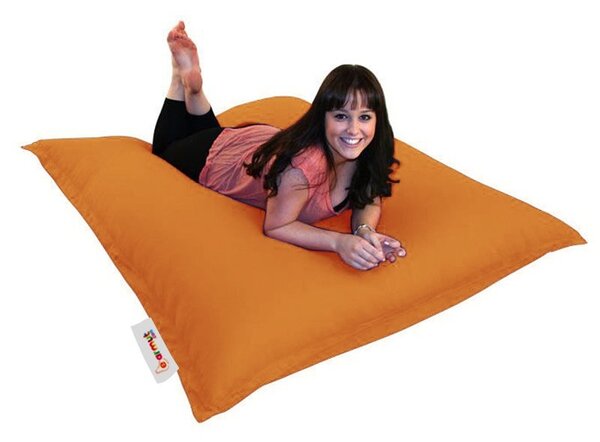 Градински пухен фотьойл Cushion Оранжев 100x100x20 см