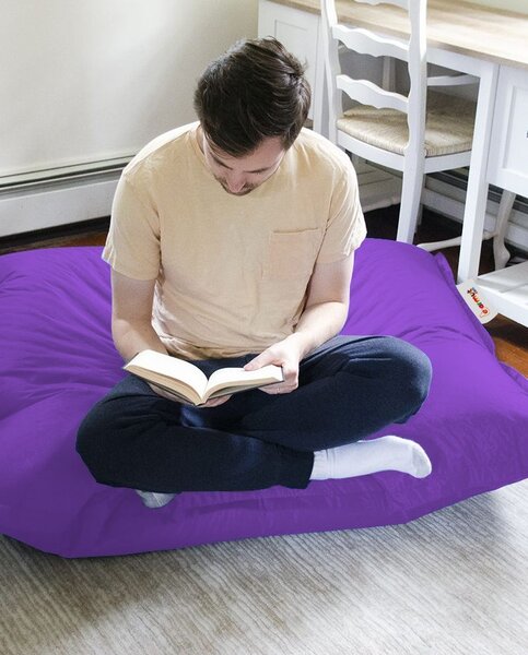 Градински пухен фотьойл Cushion Violet 100x100x20 см