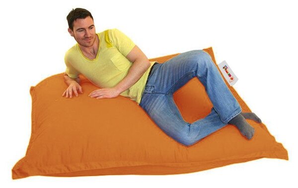 Градински пухен фотьойл Cushion Оранжев 100x100x20 см