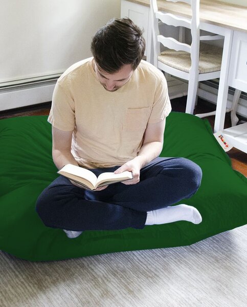 Градински пухен фотьойл Cushion Зелен 100x100x20 см