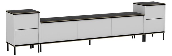 ТВ конзола Imaj Бяла 180x45.2x35 см