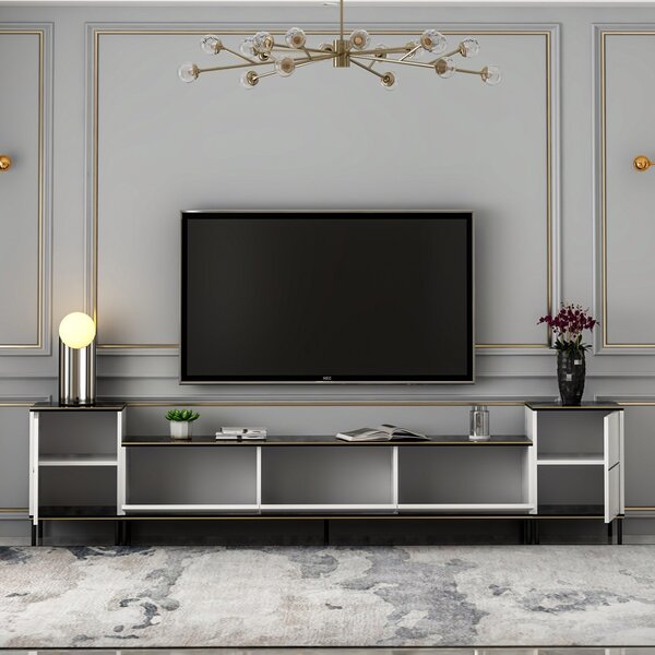 ТВ конзола Imaj Бяла 180x45.2x35 см