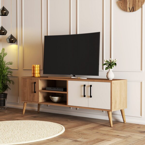 ТВ конзола Exxen Дъб 150x52x34 см