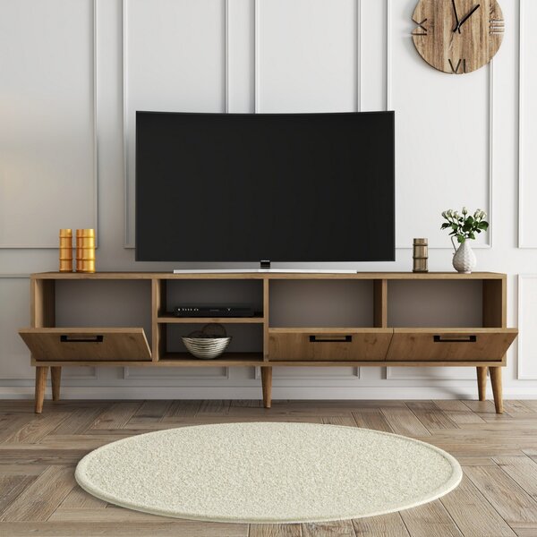 ТВ конзола Exxen Дъб 180x53x35 см