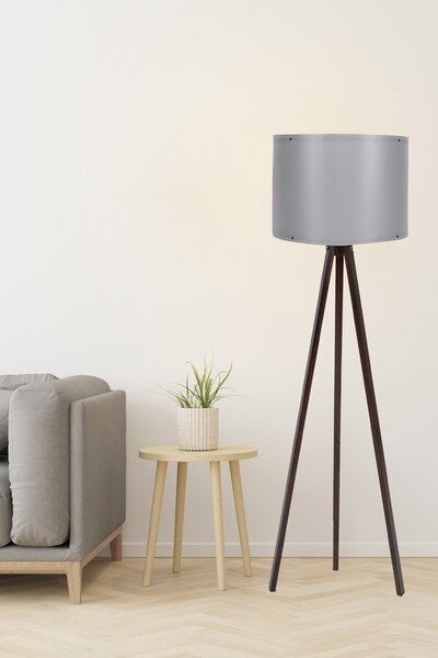 Подова лампа 103 Сив 25x38x145 см