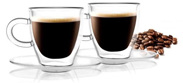 Комплект от 2 чаши с двойна стена Amo Espresso, 50 ml - Vialli Design