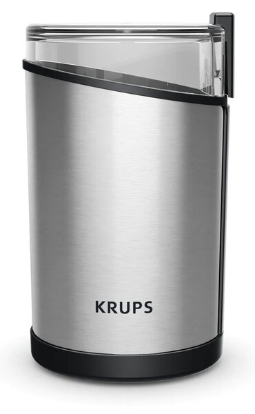 Кафемелачка Krups Fast Touch GX204D10, 200W, 85 гр вместимост на контейнера, сребриста