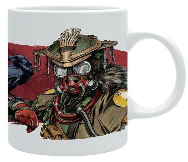 Чаша ABYstyle Apex Legends Bloodhound, 320ml, керамика, бяла