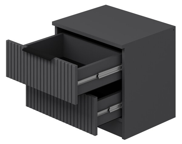 Нощно шкафче Kale Антрацит 50x47x40 см