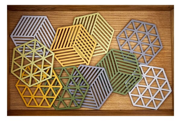 Силиконова подложка за тенджери 16x14 cm Triangles - Zone