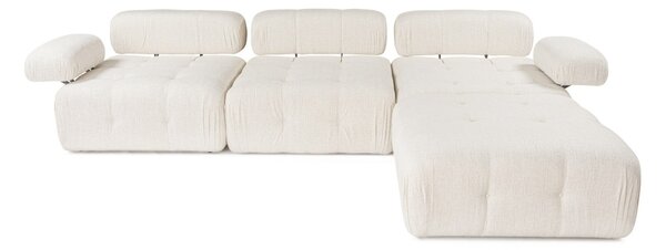 Ъглов диван Добло Крем 315x210x80 см