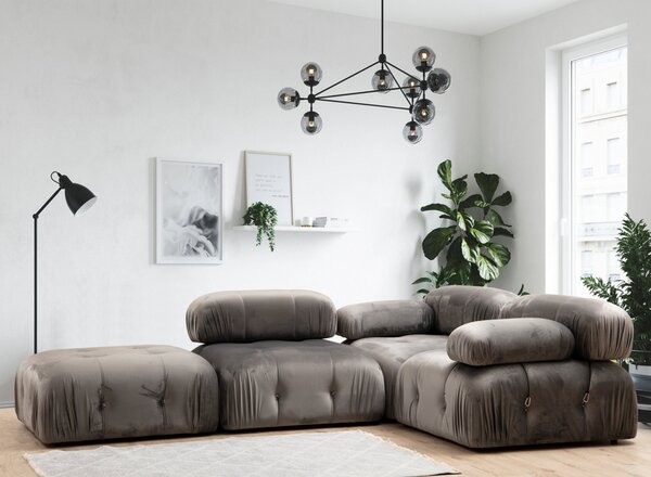 Модулен диван Bubble Сив 95x95x75 см