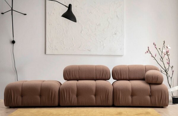 Модулен диван Bubble Кафяв 95x95x45 см