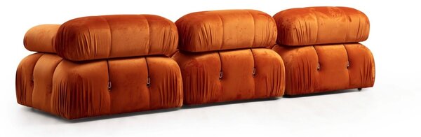 Модулен диван Bubble Оранжев 95x95x75 см