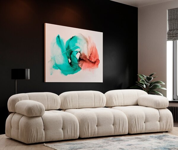Модулен диван Bubble Крем 95x95x45 см